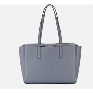 Marc Jacobs Women's Leather The Protégé Tote Shadow Grey Blue Bag
